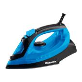 Plancha a vapor azul con cable